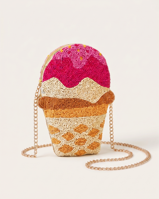 Ice Cream Clutch Purse