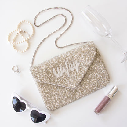 Wifey Clutch Bag - Bridal Purse & Handbag Gifts