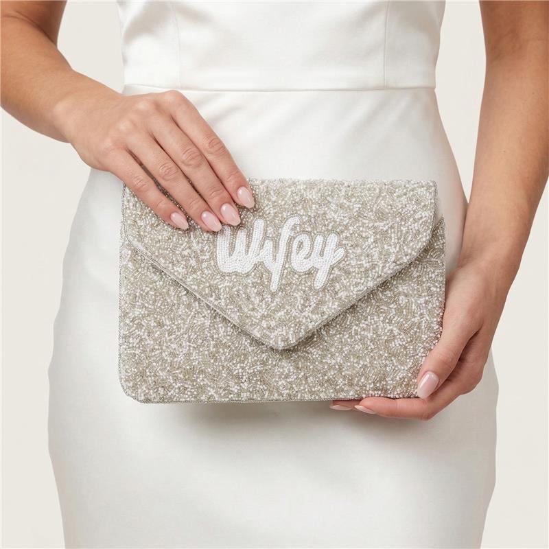 Wifey Clutch Bag - Bridal Purse & Handbag Gifts