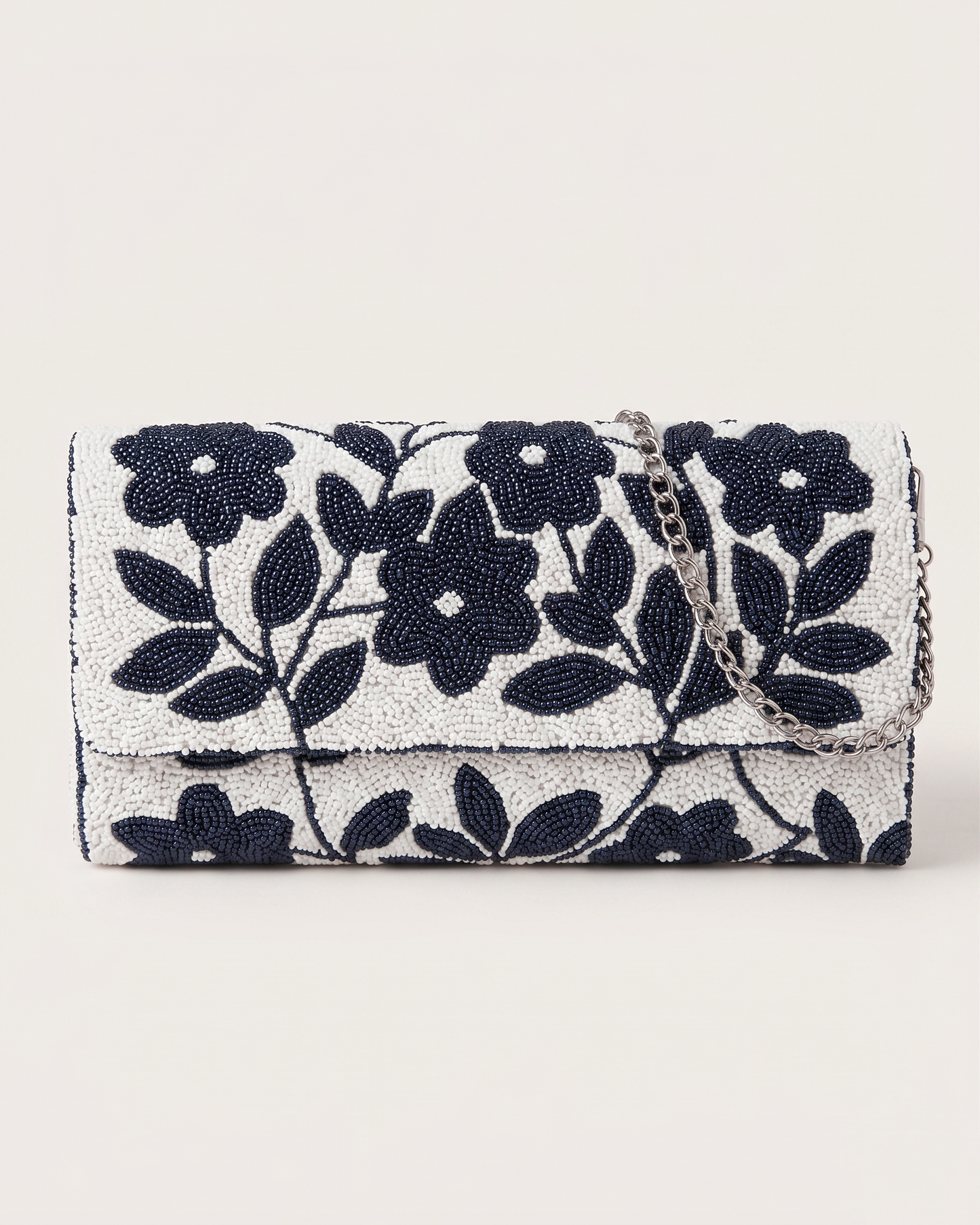 Bridesmaid Beaded Barrel Clutch