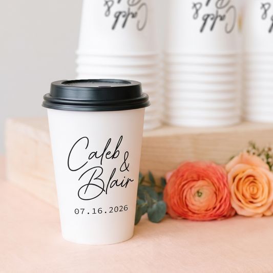 Names Minimalist Coffee Cup
