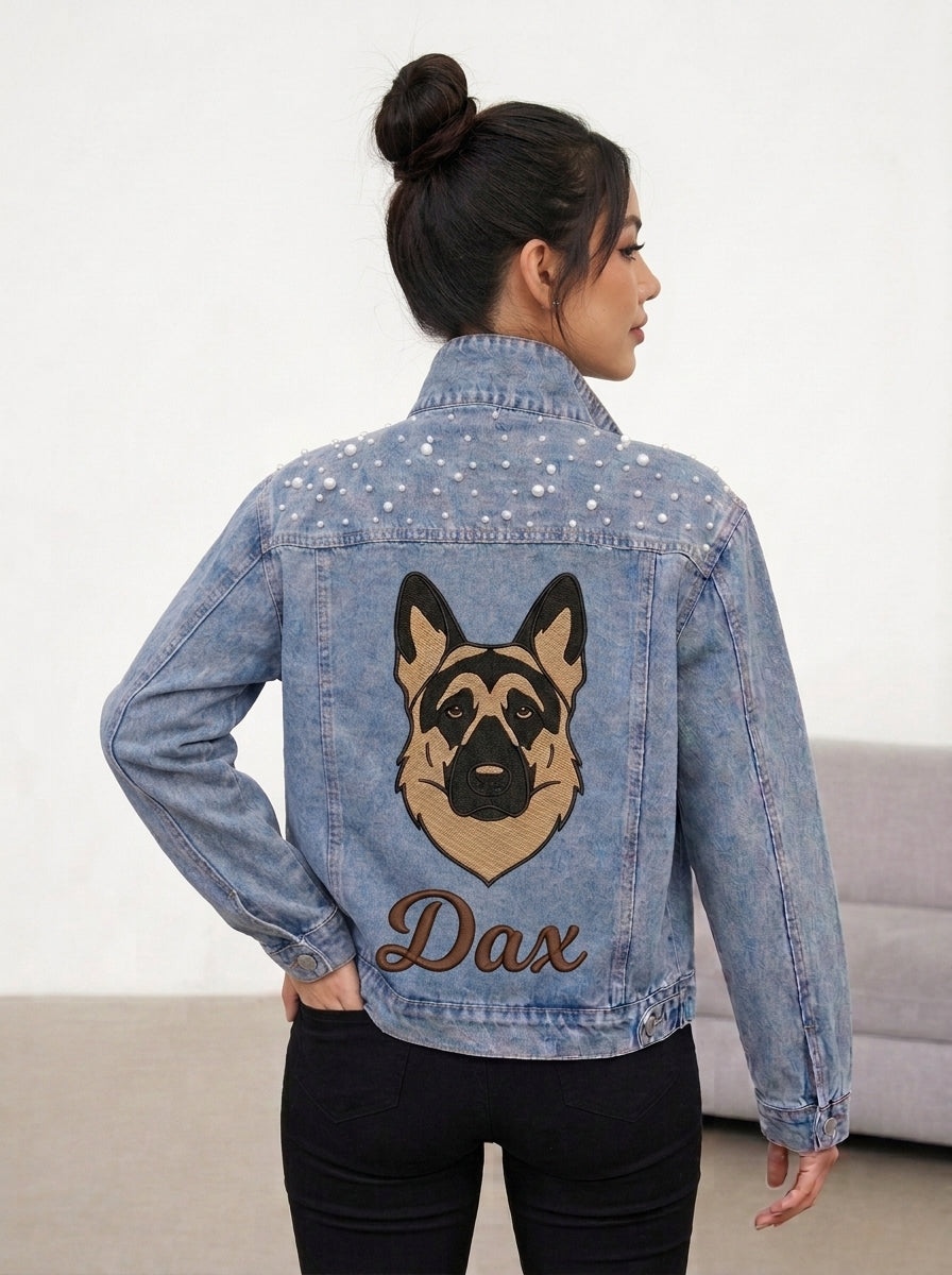 Embroidered Pet Jacket