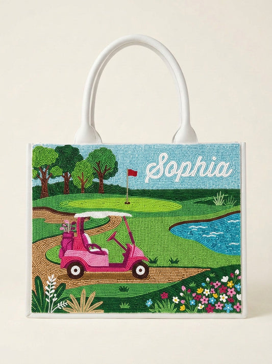 Custom Golf Course Tote