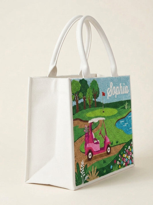 Custom Golf Course Tote