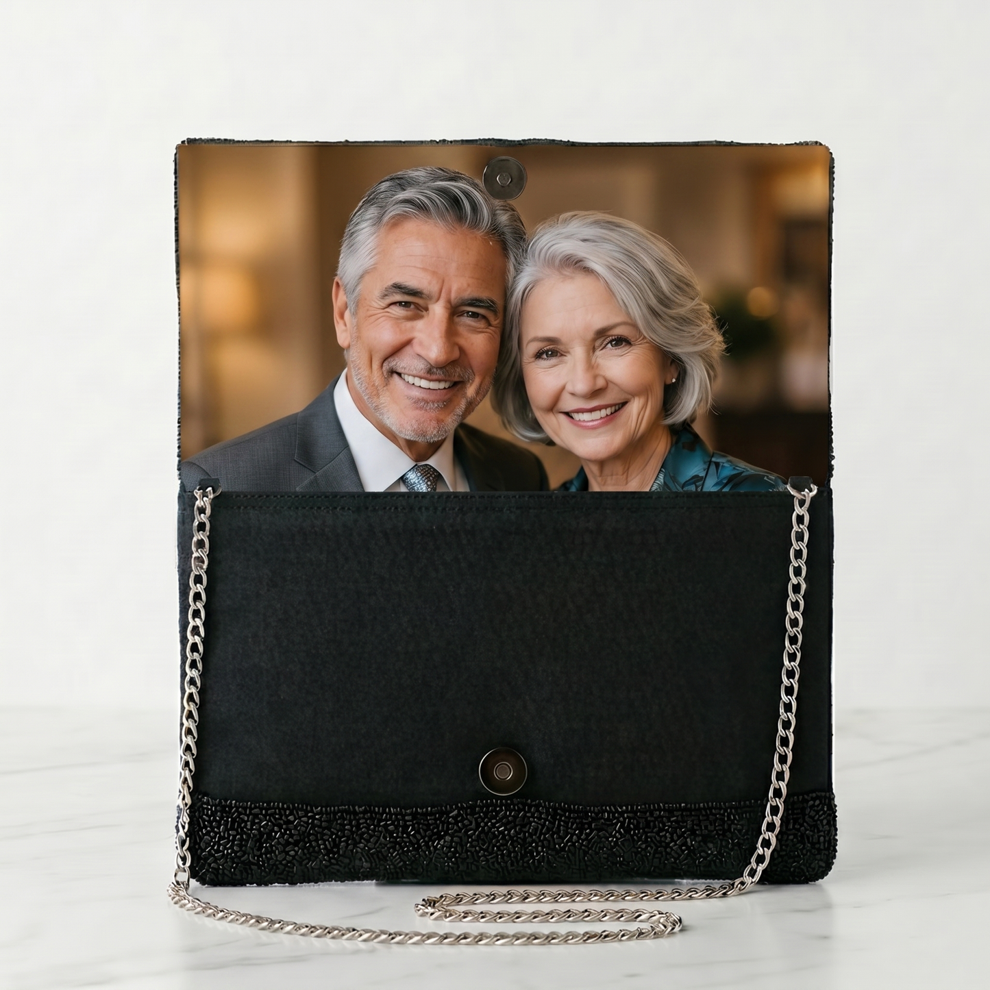 Personalized Beaded Clutch for Anniversary & Birthday Gifts - HHFC
