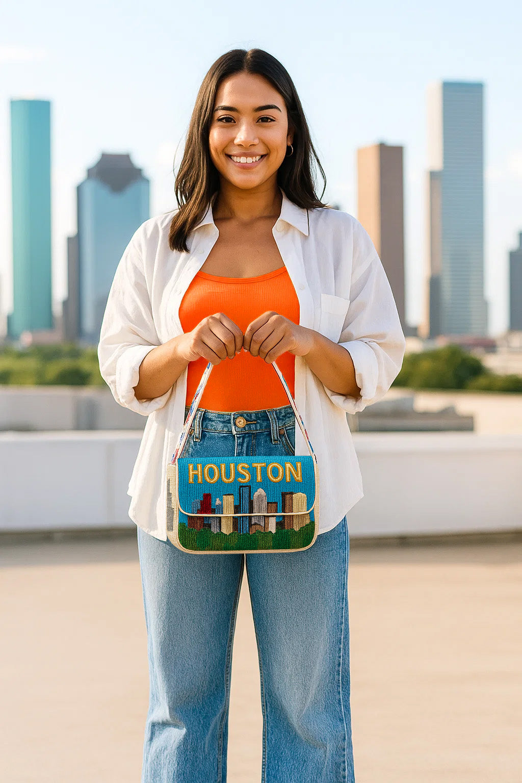 Custom City Shoulder Bag