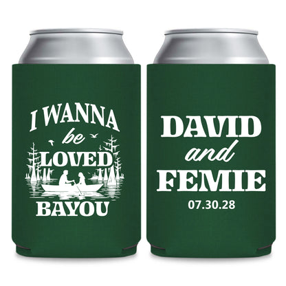 Nautical Wedding Can Cooler Favors