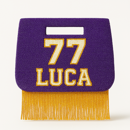 Custom Game Day Clutch Bag