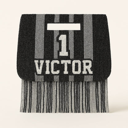 Game Day Fringe Clutch