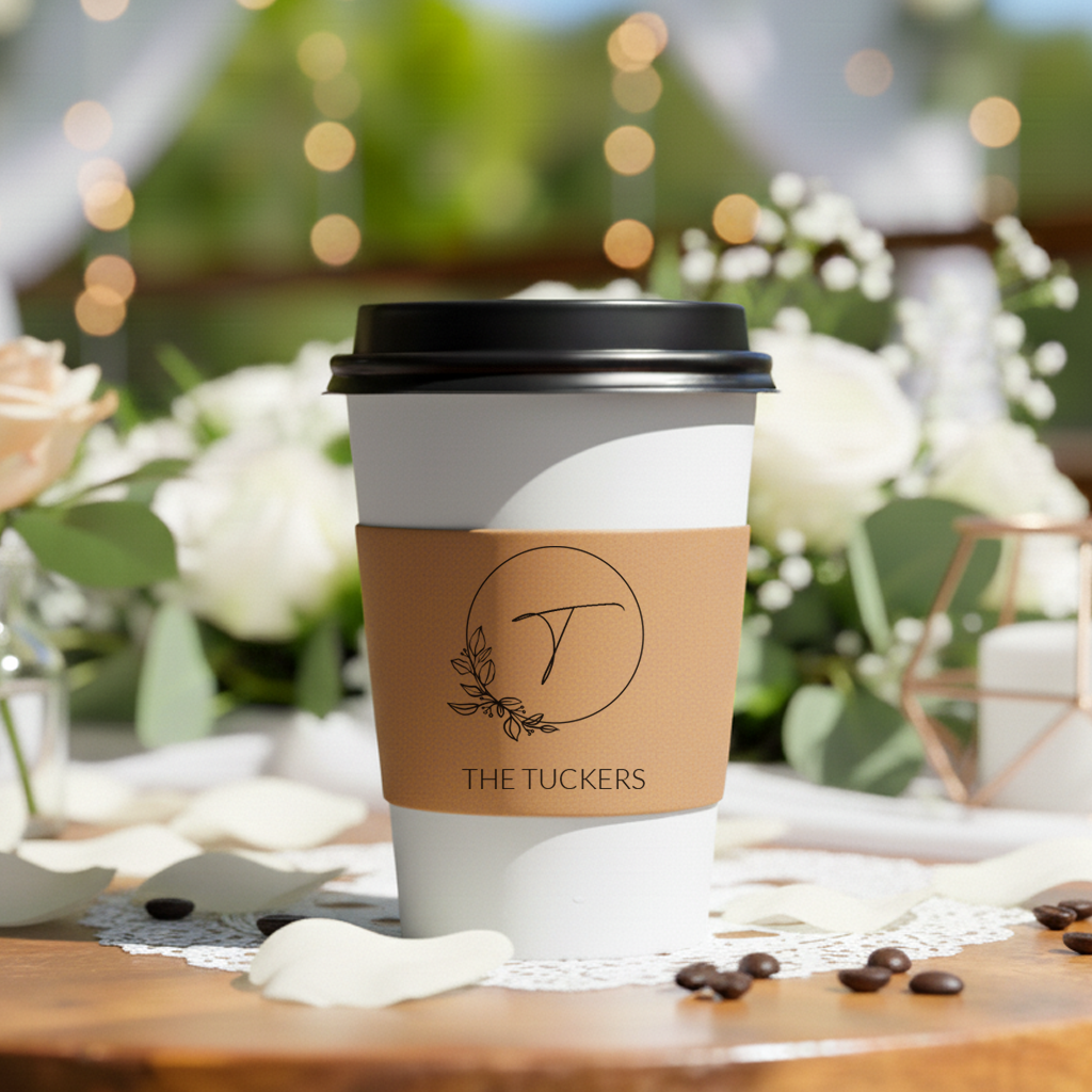 Floral Coffee Cup Sleeves