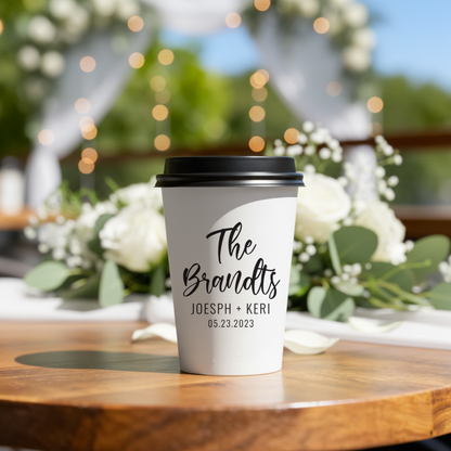 Last Names Minimalist Coffee Cups