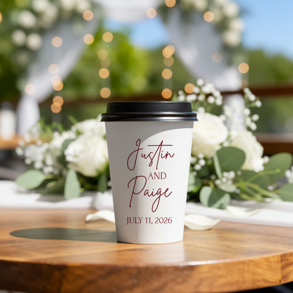 Names Minimalist Coffee Cup