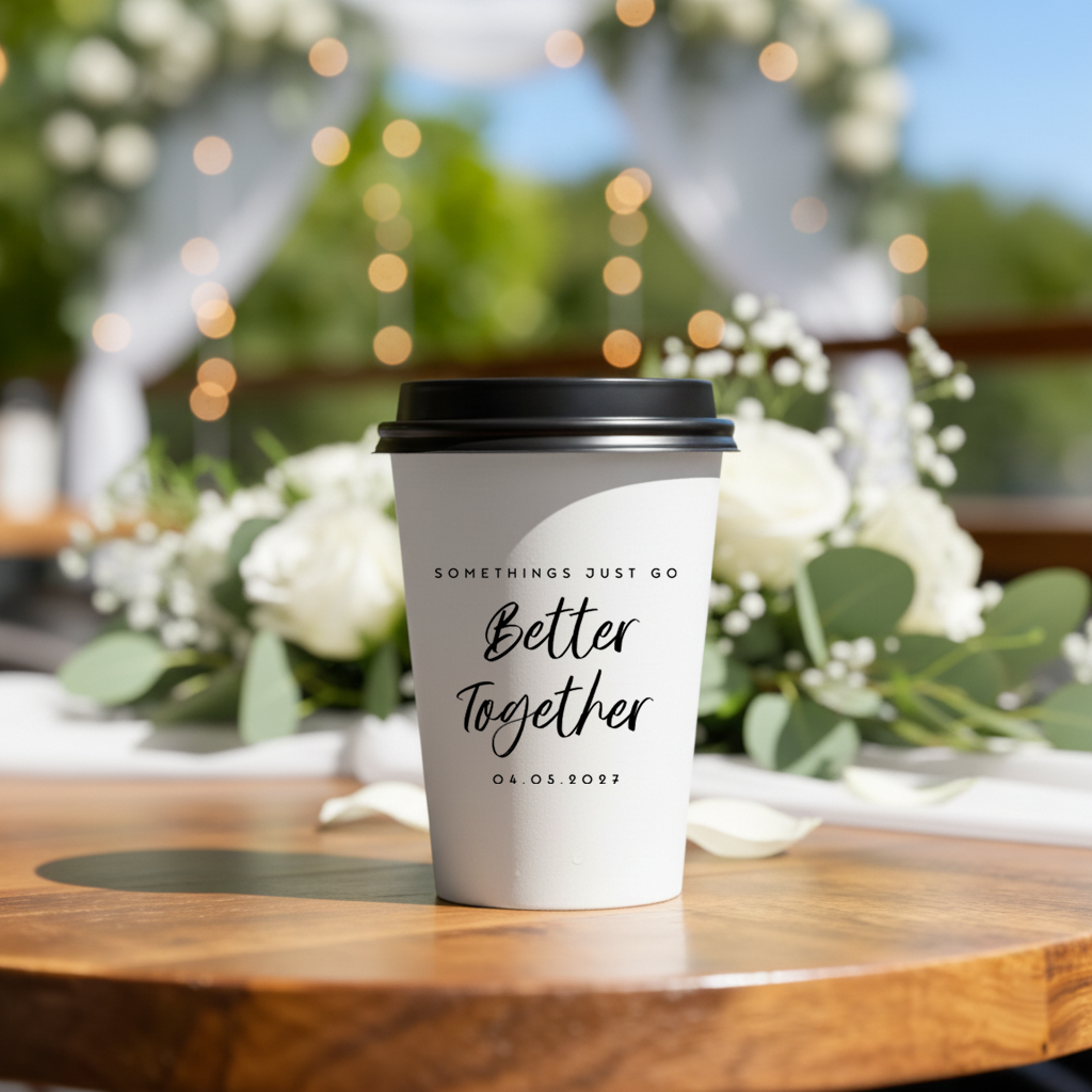 Phrases Themed Coffee Cups