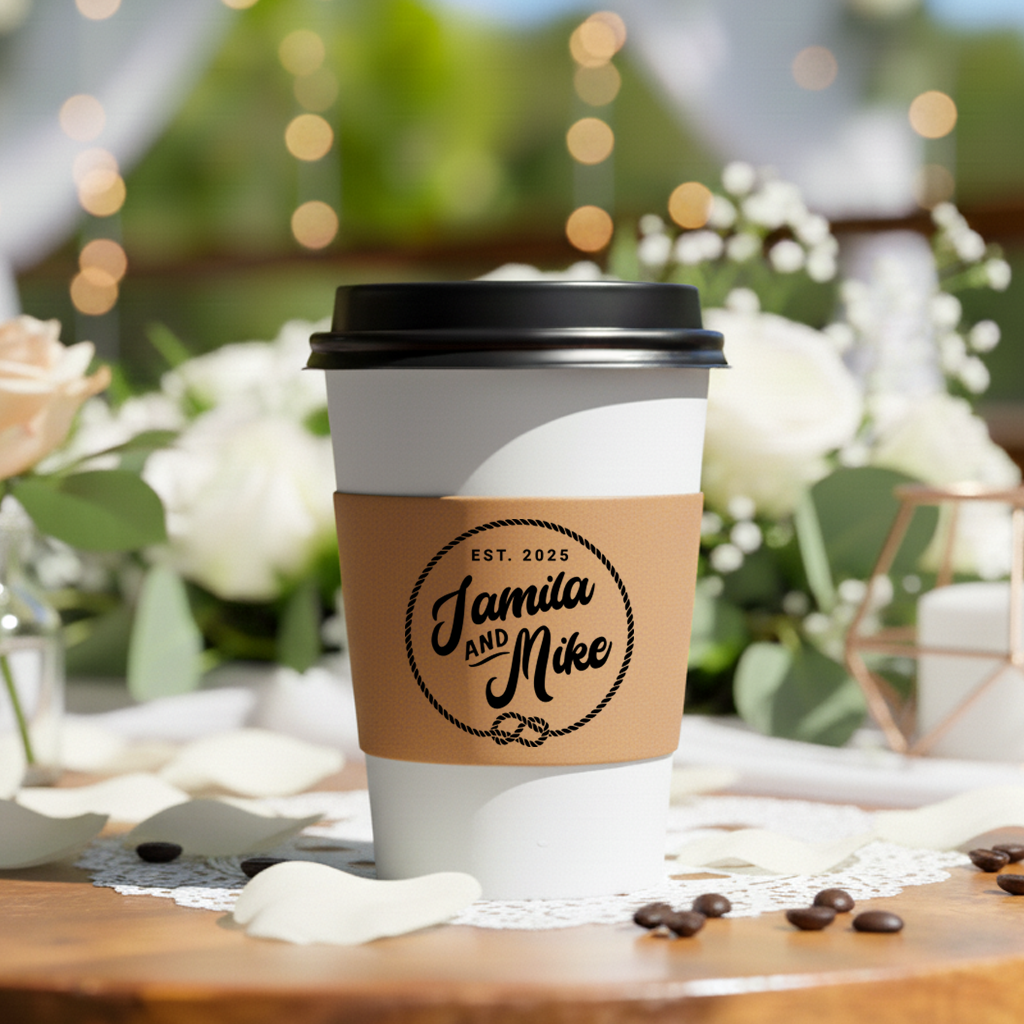 Nautical Themed Coffee Cup Sleeves