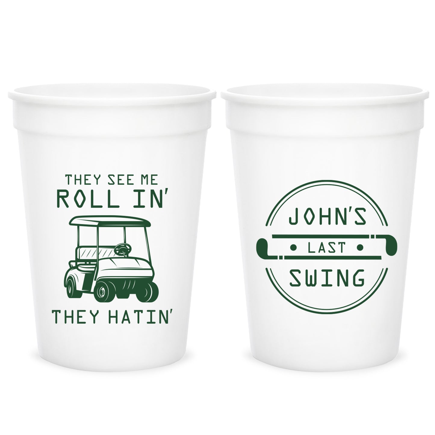 Bachelor Party Stadium Cup Favors (KT 189)