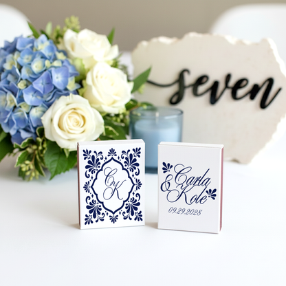 Talavera Wedding Matchboxes (KT 338)