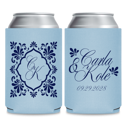 Fiesta Themed Can Coolers