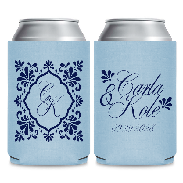 Fiesta Themed Can Coolers