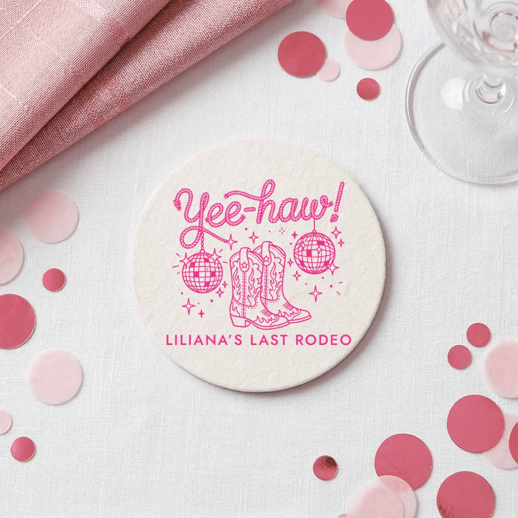 Yee-Haw Bachelorette Coaster (LP 365)