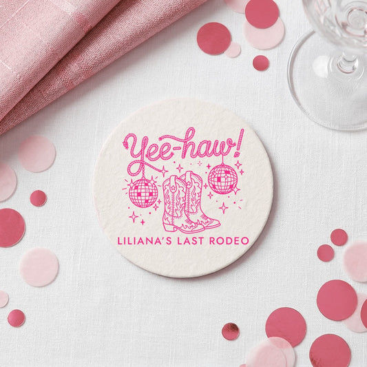 Yee-Haw Bachelorette Coaster (LP 365)