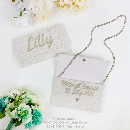 Bridesmaid Beaded Clutch