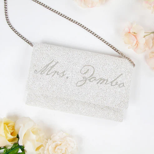 Fully Beaded Bridal Clutch