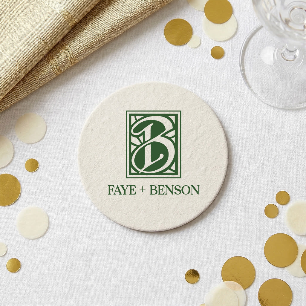 Monogram Coasters