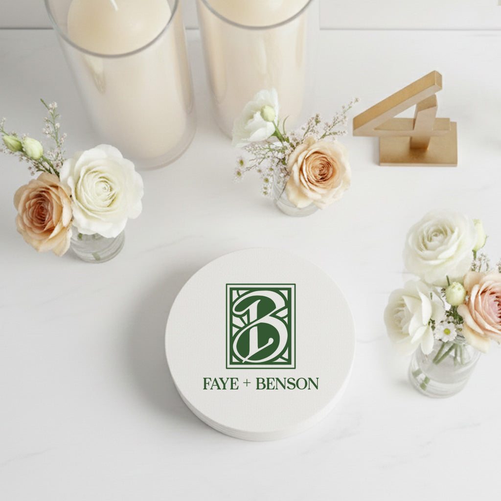 Monogram Coasters