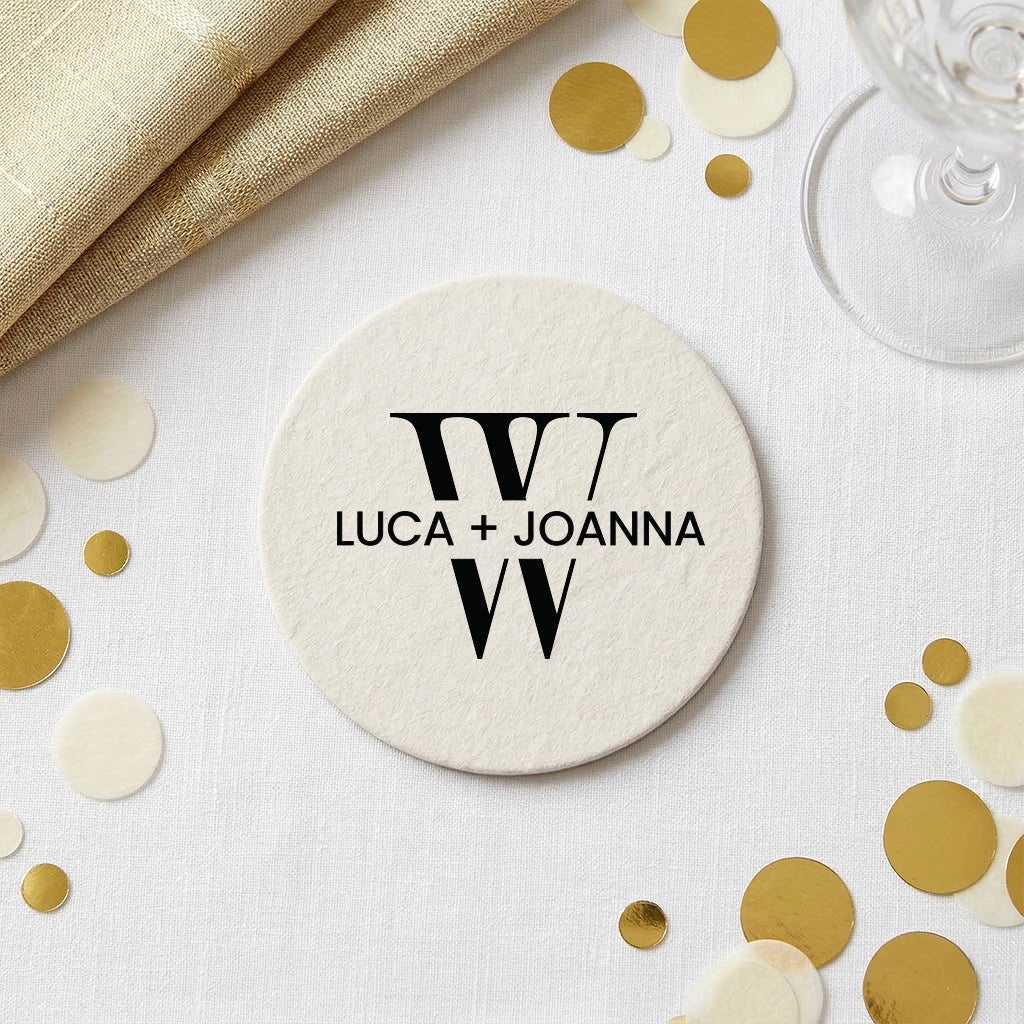 Monogram Coasters