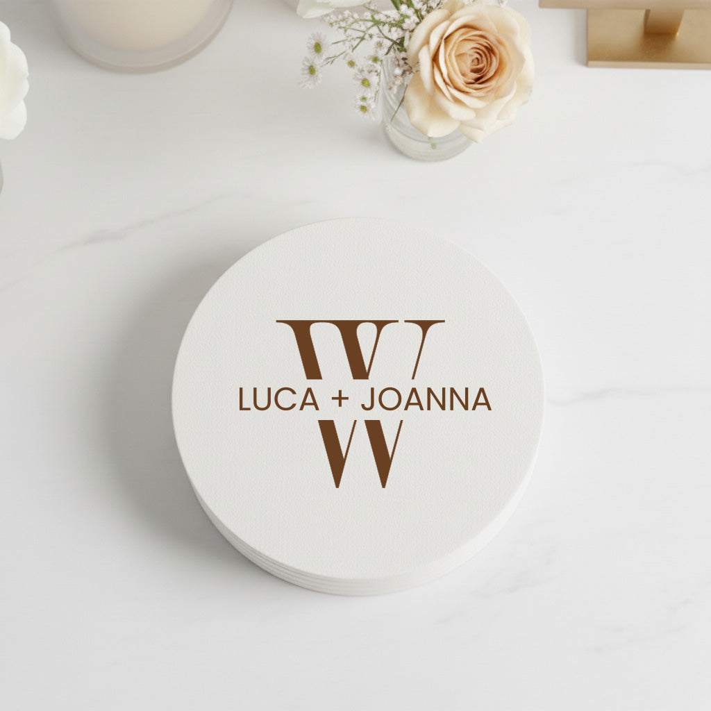 Monogram Coasters