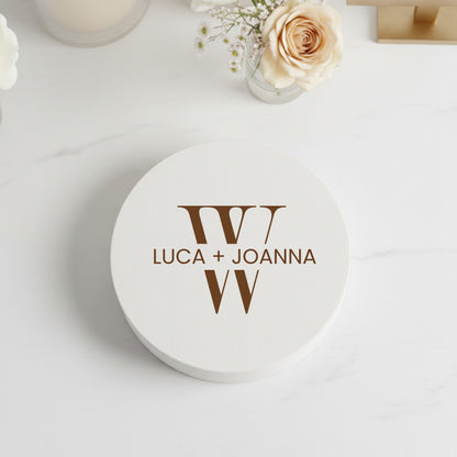 Monogram Coasters
