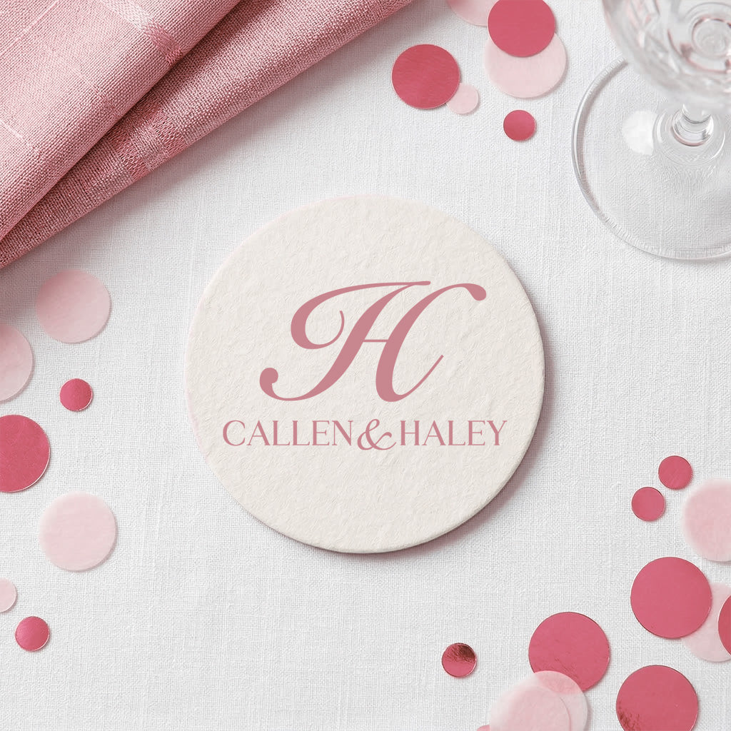 Monogram Coasters