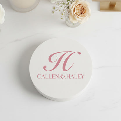 Monogram Coasters