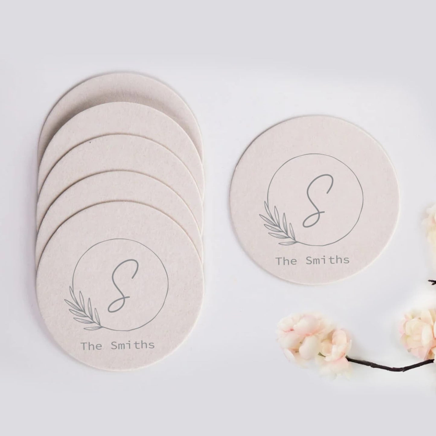 Monogram Coasters