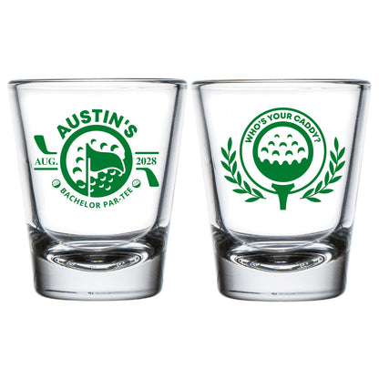 Who's Your Caddy Shot Glasses (LP 154)