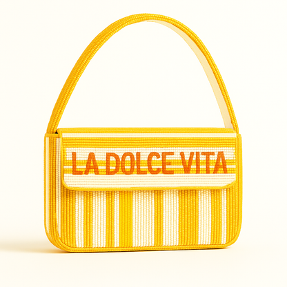La Dolce Vita Beaded Bag