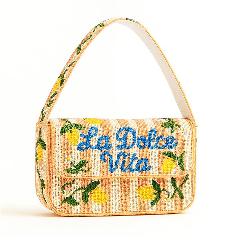 La Dolce Vita Beaded Bag