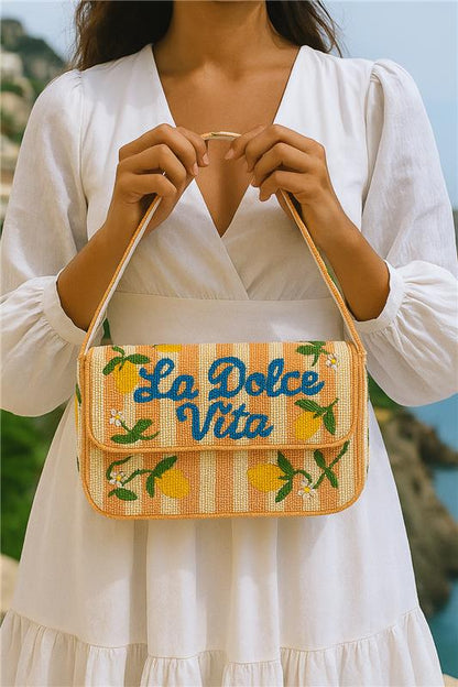 La Dolce Vita Beaded Bag