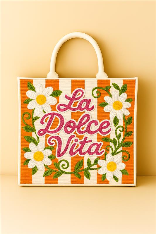 Lemon Blossom Tote