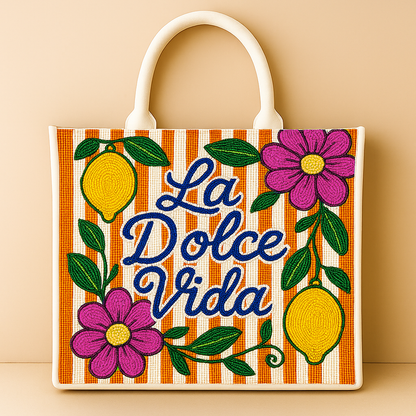 Lemon Blossom Tote