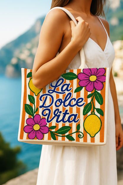 Lemon Blossom Tote