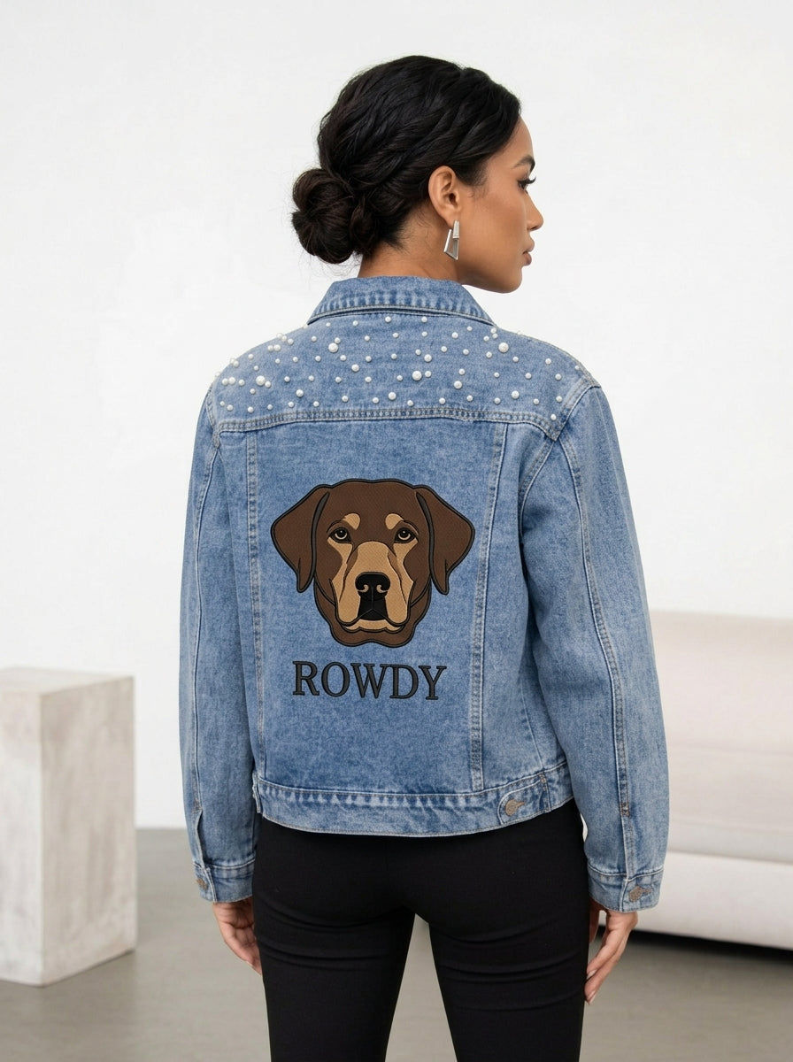 Embroidered Pet Jacket