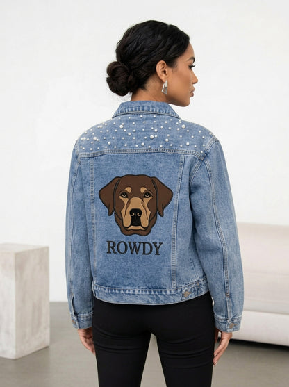 Embroidered Pet Jacket
