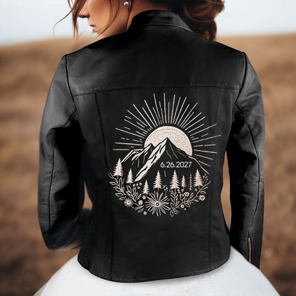 Bachelorette Party Bridal Leather Jacket