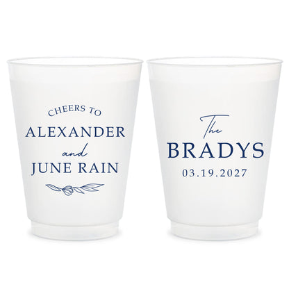 Wedding Frosted Cups (KT 309)