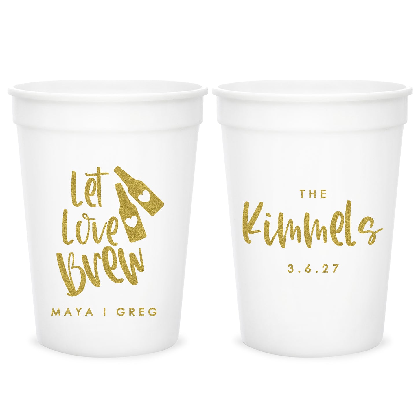 Wedding Stadium Cups (CS 654)