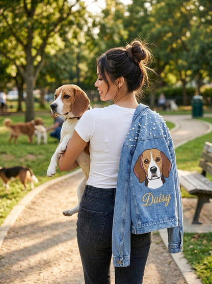 Embroidered Pet Jacket