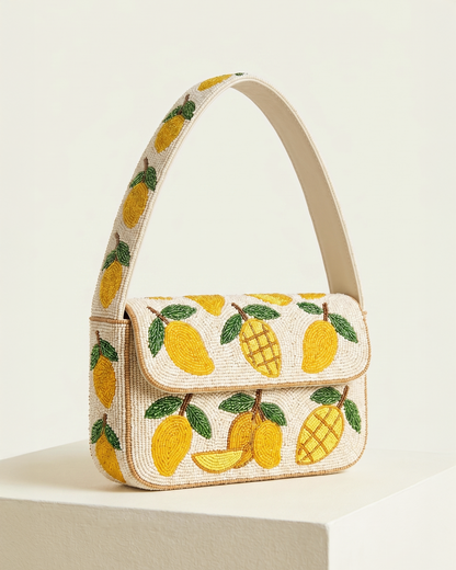 Mango Beaded Purse