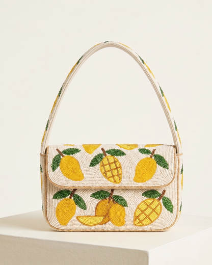 Mango Beaded Purse