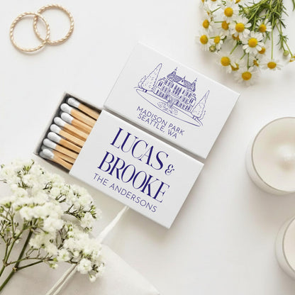 Custom Wedding Matchboxes